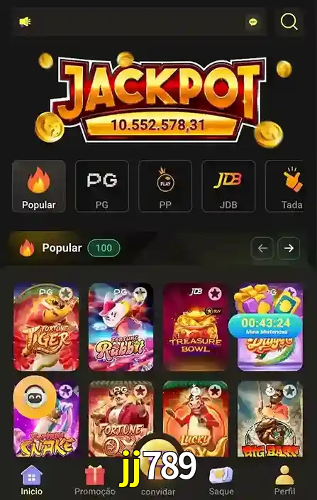 Promoções Especiais no jj789 App
